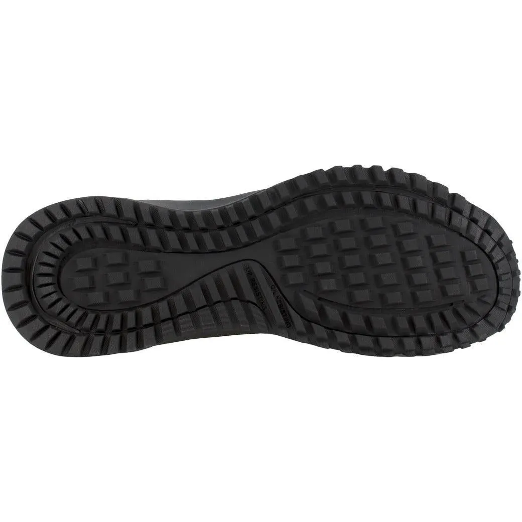 Reebok Men's Trail Running Oxford Steel Toe Terrain Work Shoe- Black- RB4090