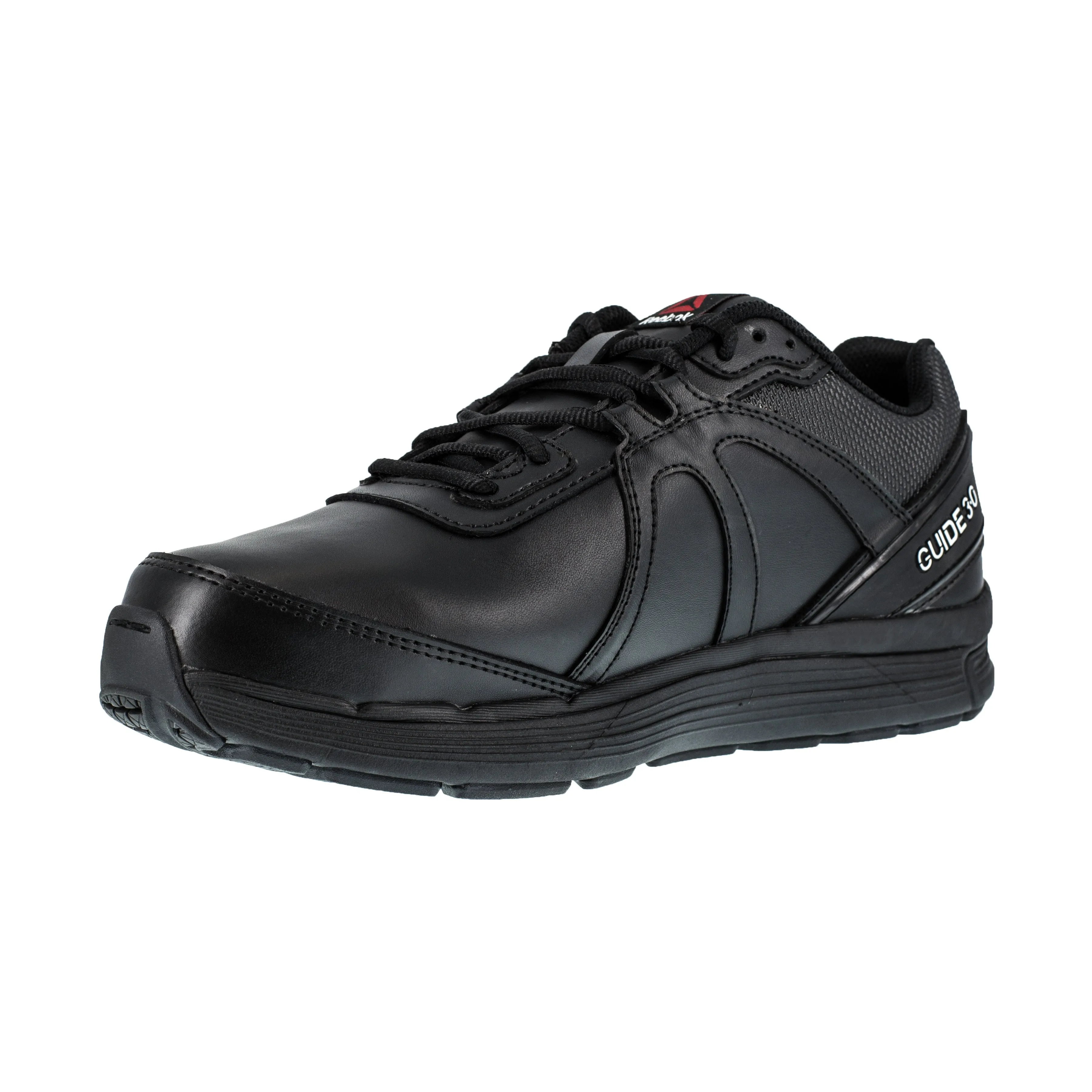 Reebok Women's Guide Steel Toe Met Guard Trainer Work Shoe - Black - RB356