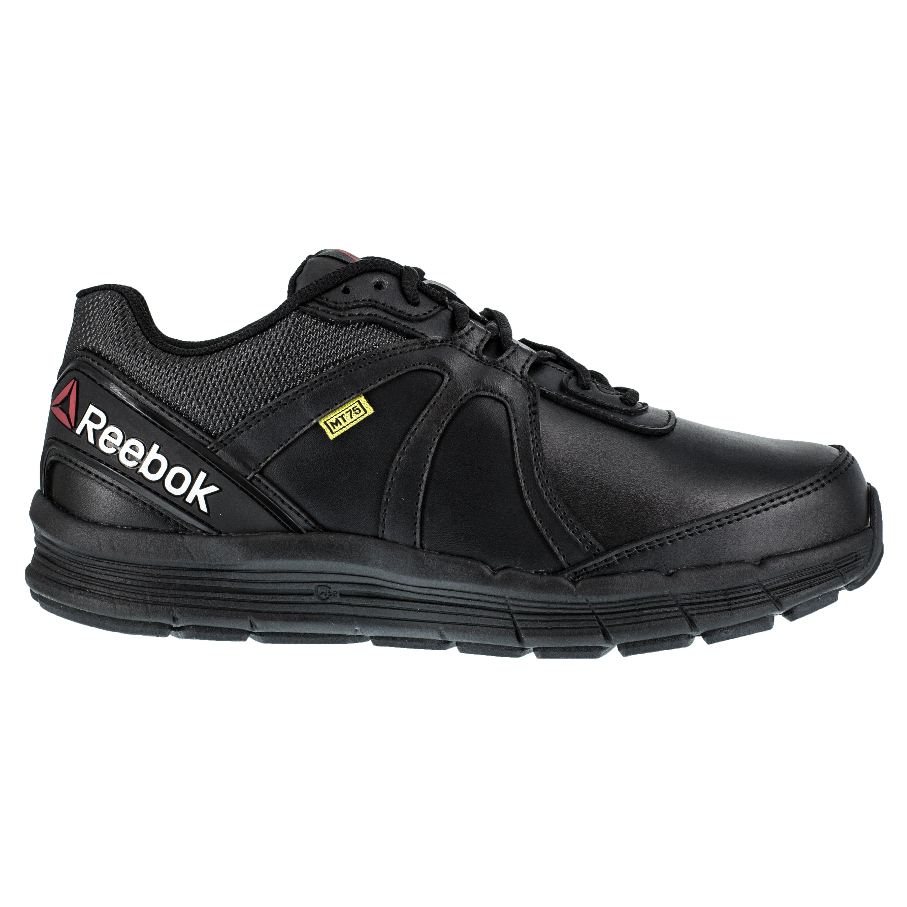 Reebok Women's Guide Steel Toe Met Guard Trainer Work Shoe - Black - RB356