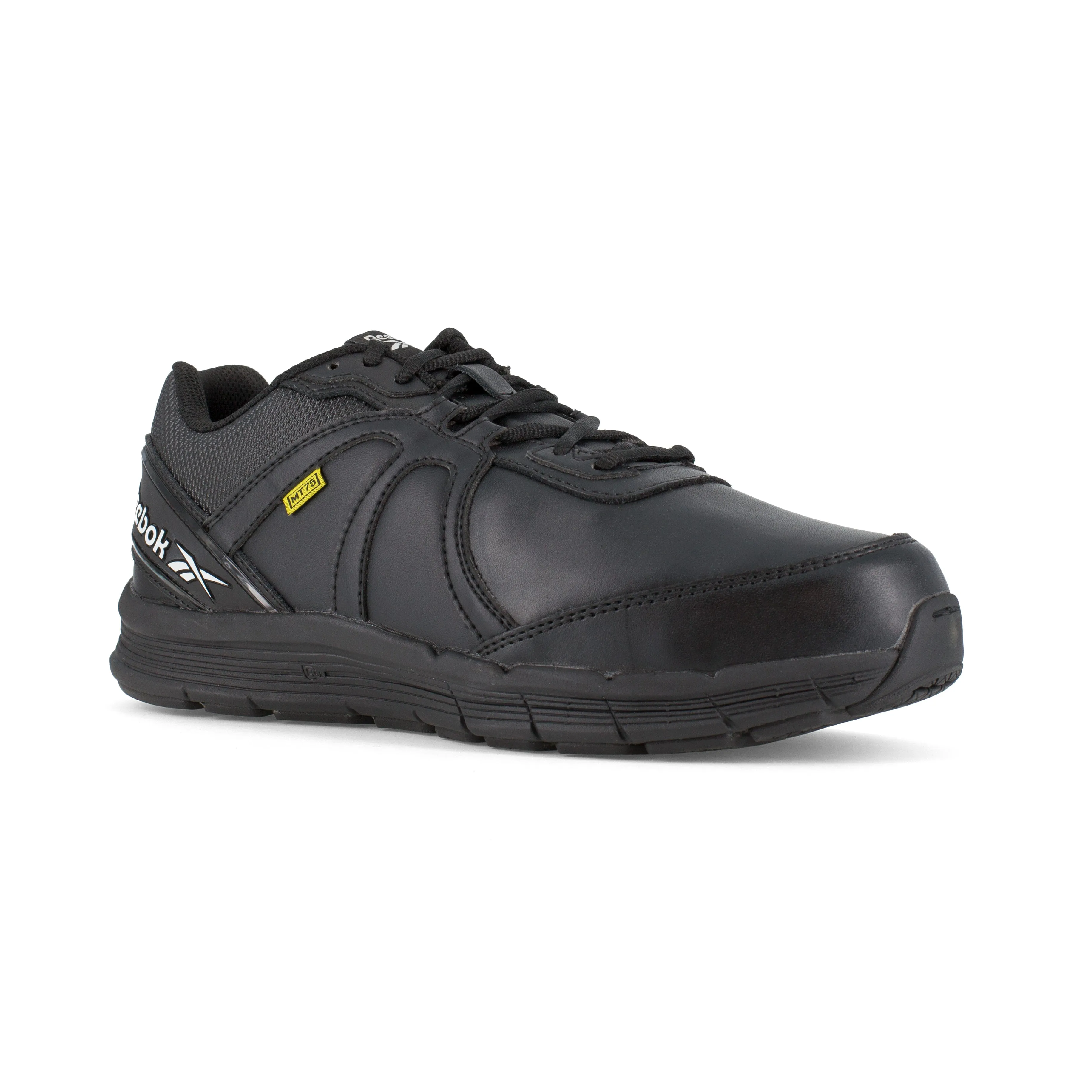 Reebok Women's Guide Steel Toe Met Guard Trainer Work Shoe - Black - RB356