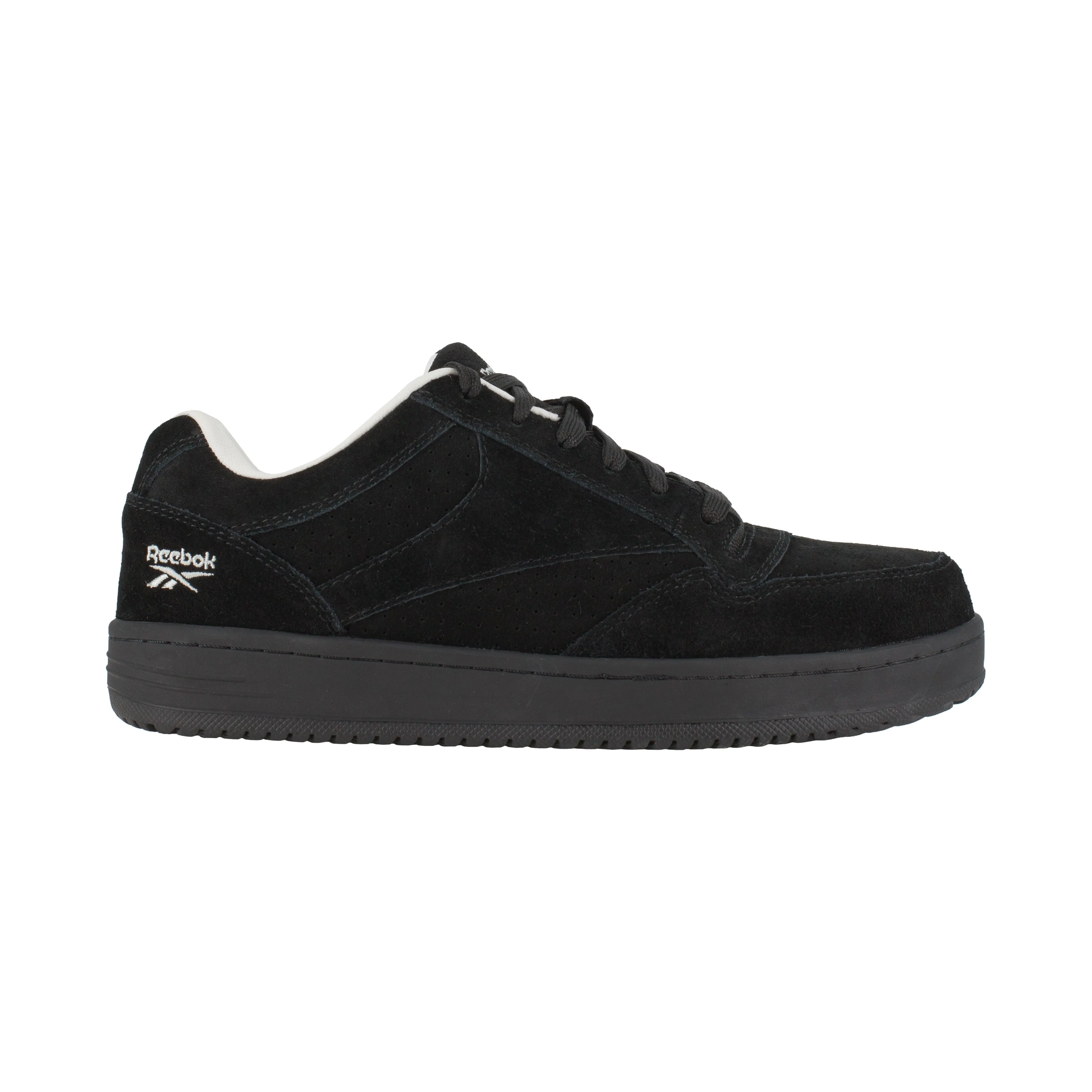 Reebok Women's Soyay Steel Toe Slip Resist Skate Work Shoe - Black - RB191
