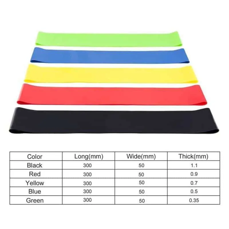 Resistance Bands Set Elastic Band For Fitness Rubber Bands Rubber Bands For Gum Set Sport Yoga Exercise Gym Rubber Workout