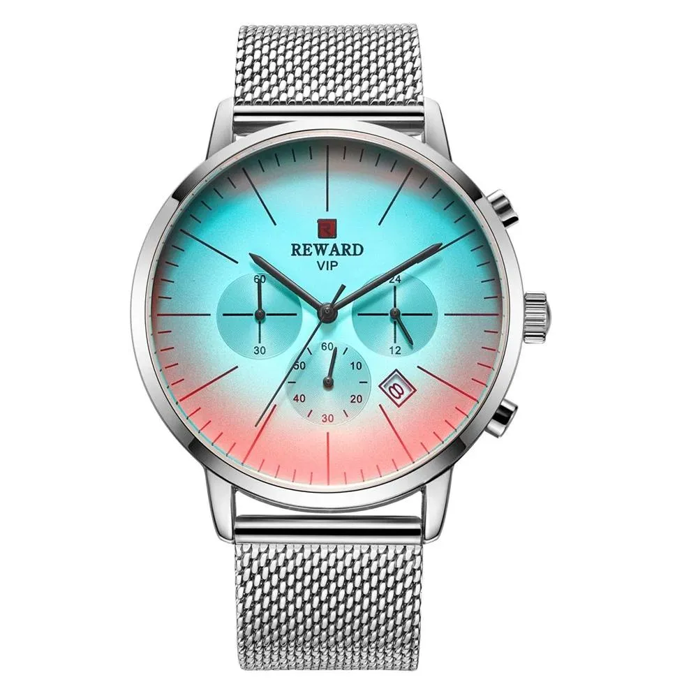 REWARD Men Sport Watches Waterproof Outdoor Wristwatch