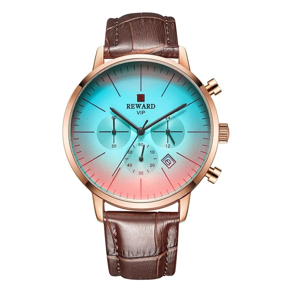 REWARD Men Sport Watches Waterproof Outdoor Wristwatch