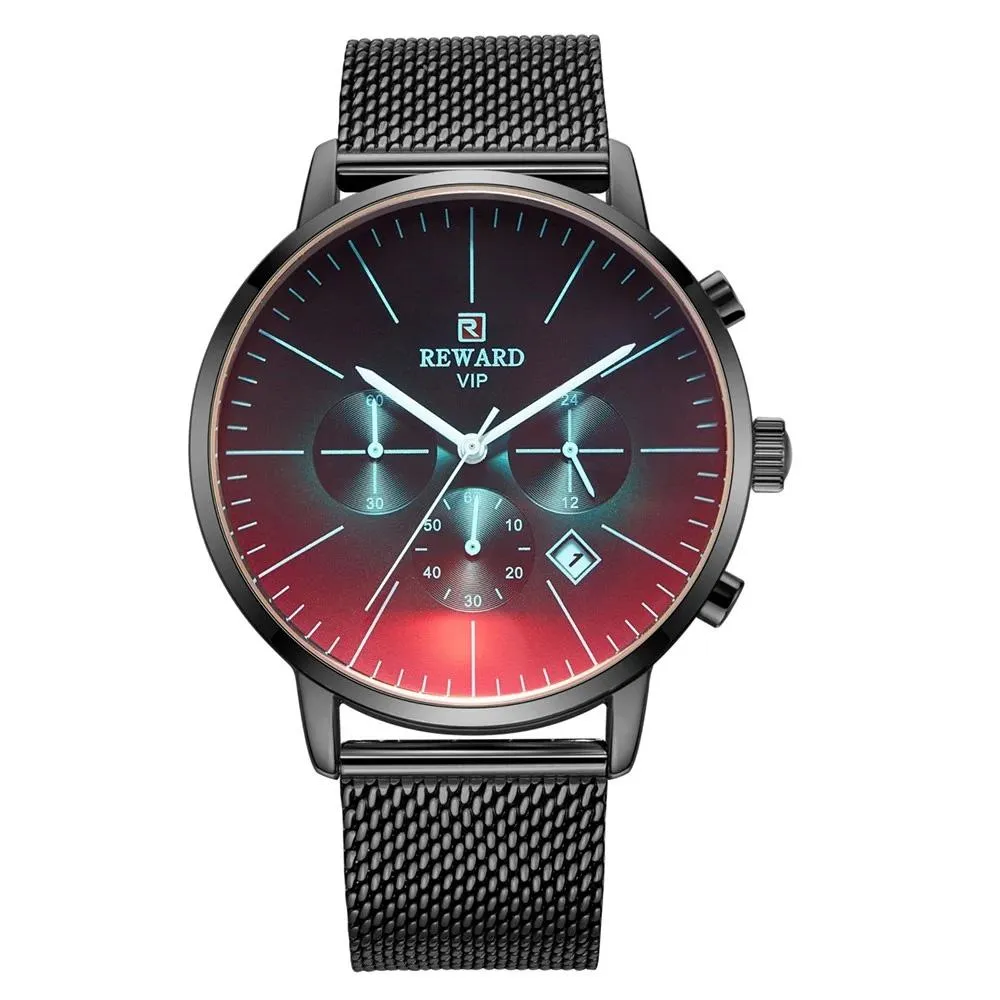 REWARD Men Sport Watches Waterproof Outdoor Wristwatch