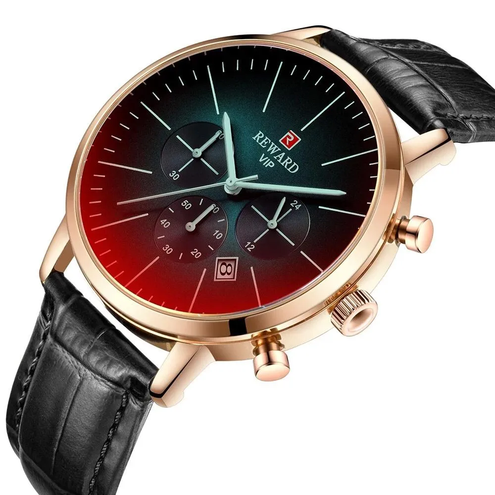 REWARD Men Sport Watches Waterproof Outdoor Wristwatch
