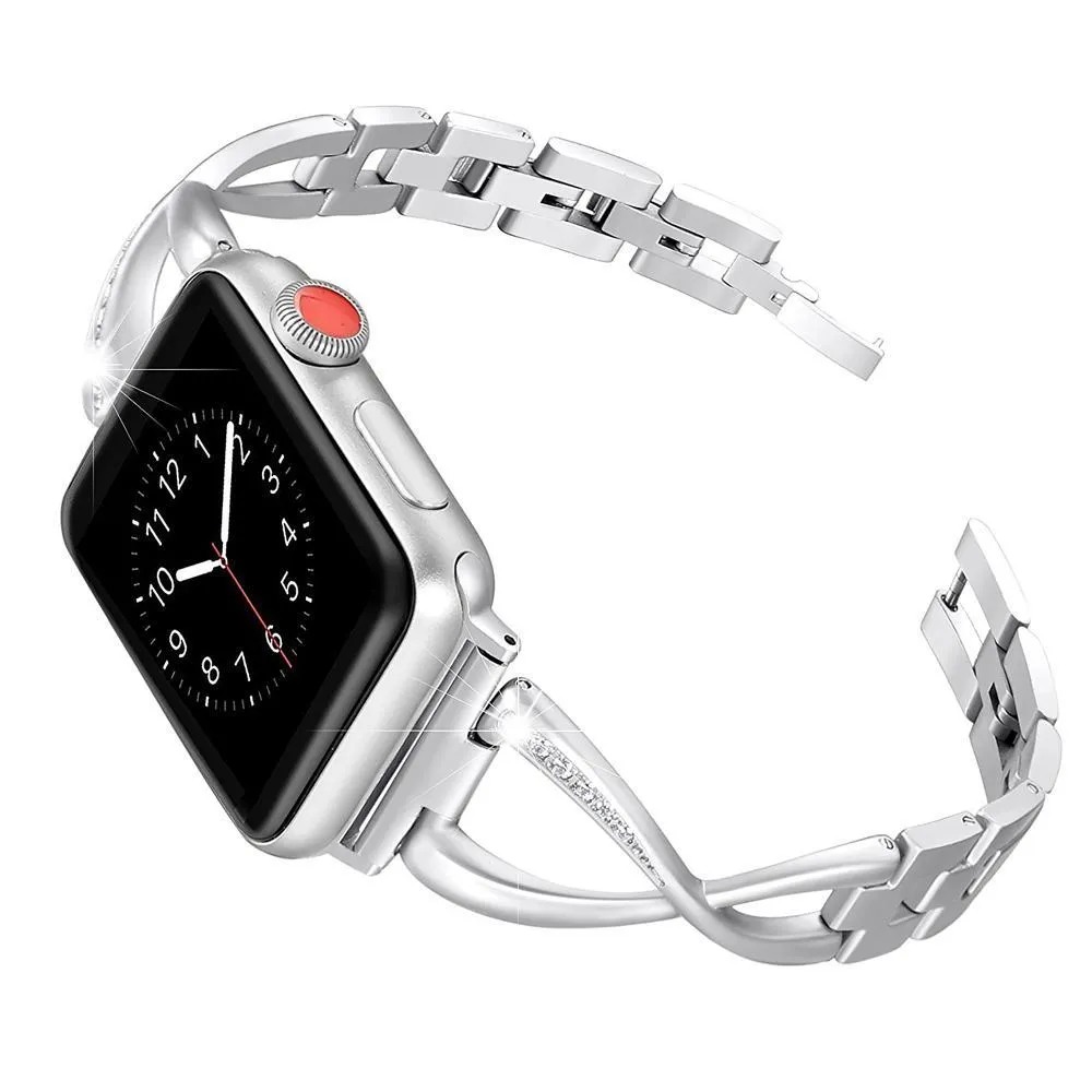 Rhinestone Bracelet Watch Band