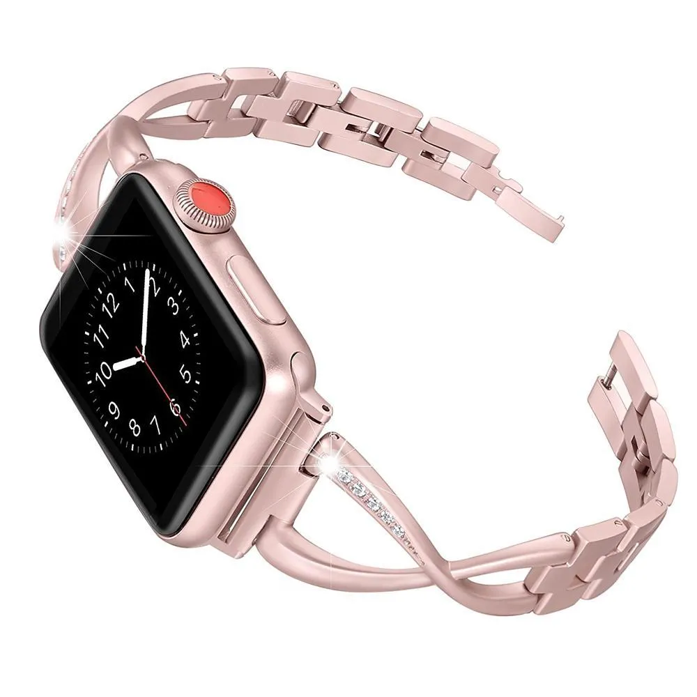 Rhinestone Bracelet Watch Band