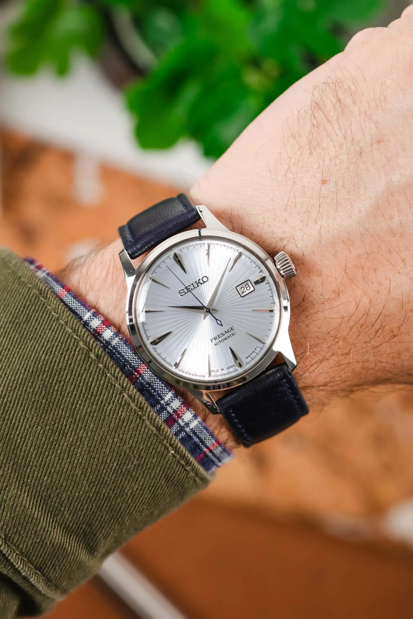 RIOS1931 MERINO Watch Strap in OCEAN BLUE