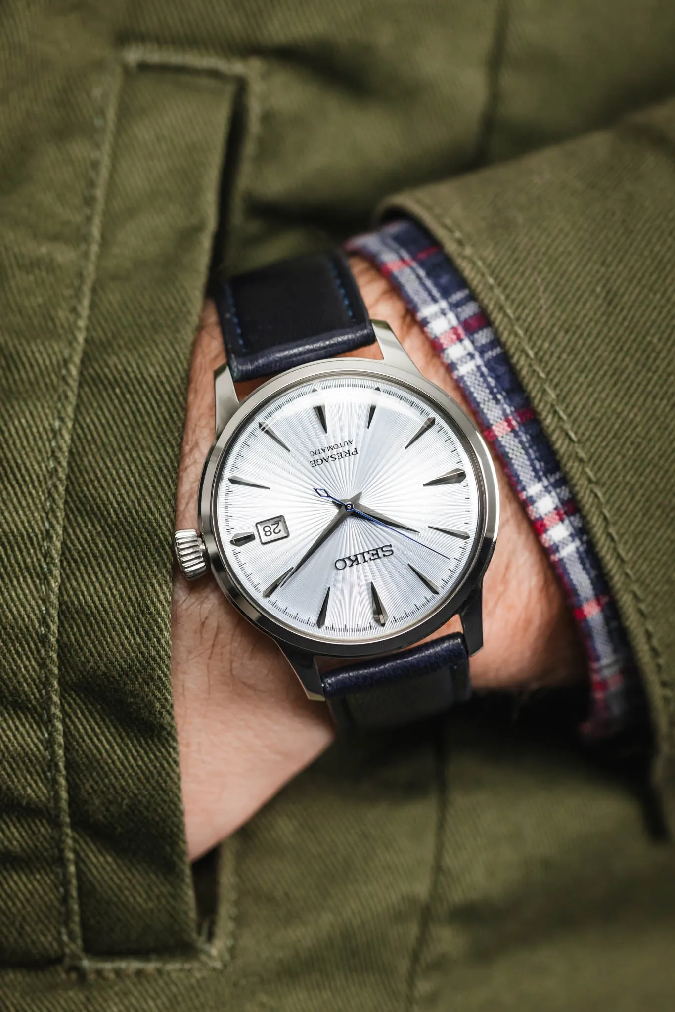 RIOS1931 MERINO Watch Strap in OCEAN BLUE