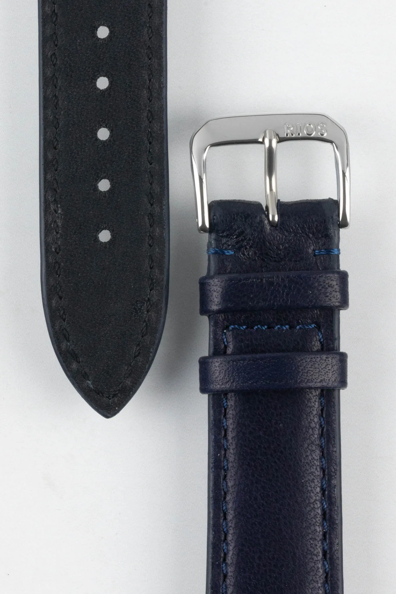 RIOS1931 MERINO Watch Strap in OCEAN BLUE