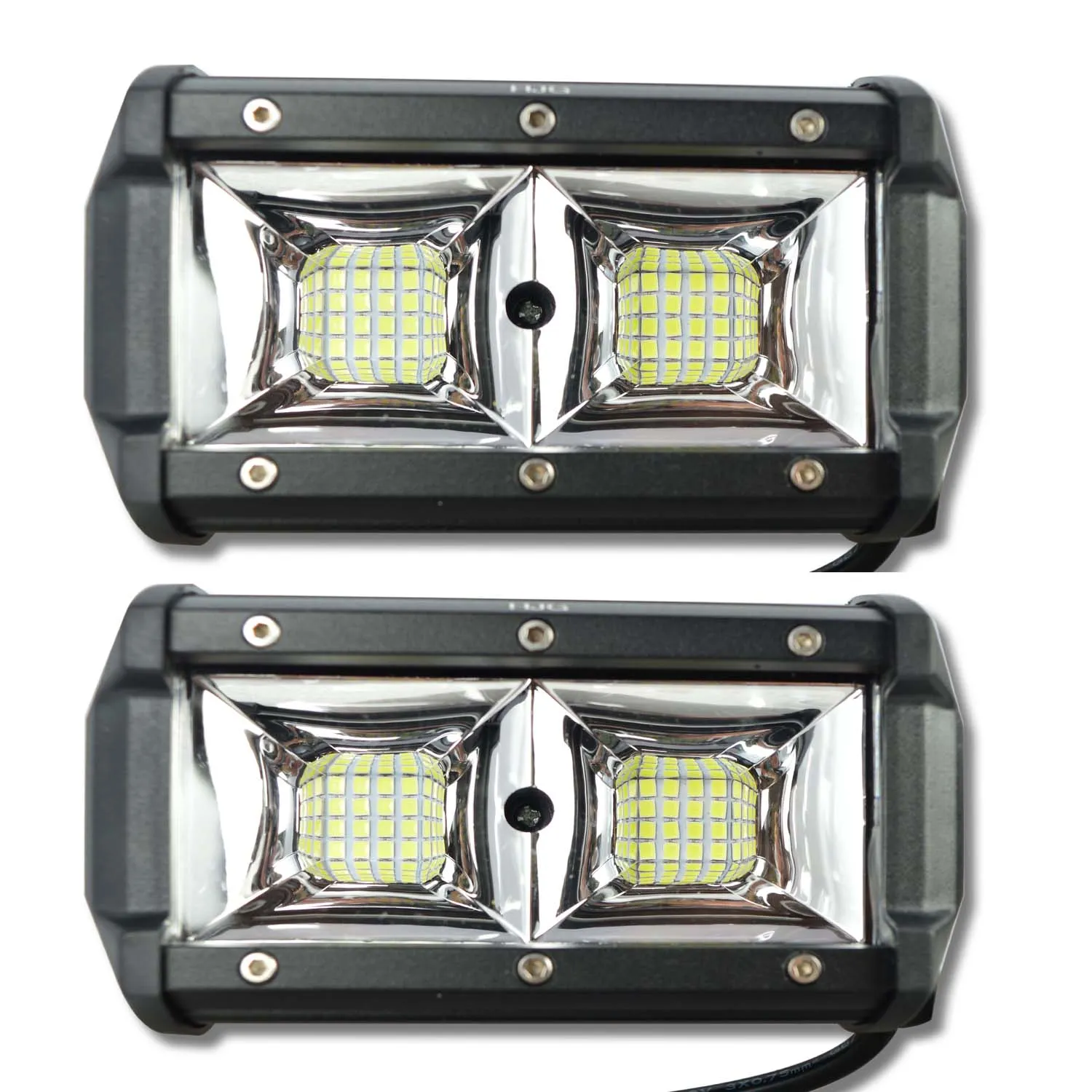 R.J.VON -Bike Led Fog Light Small 32 LED 96 w (Pack of 2 Pcs)