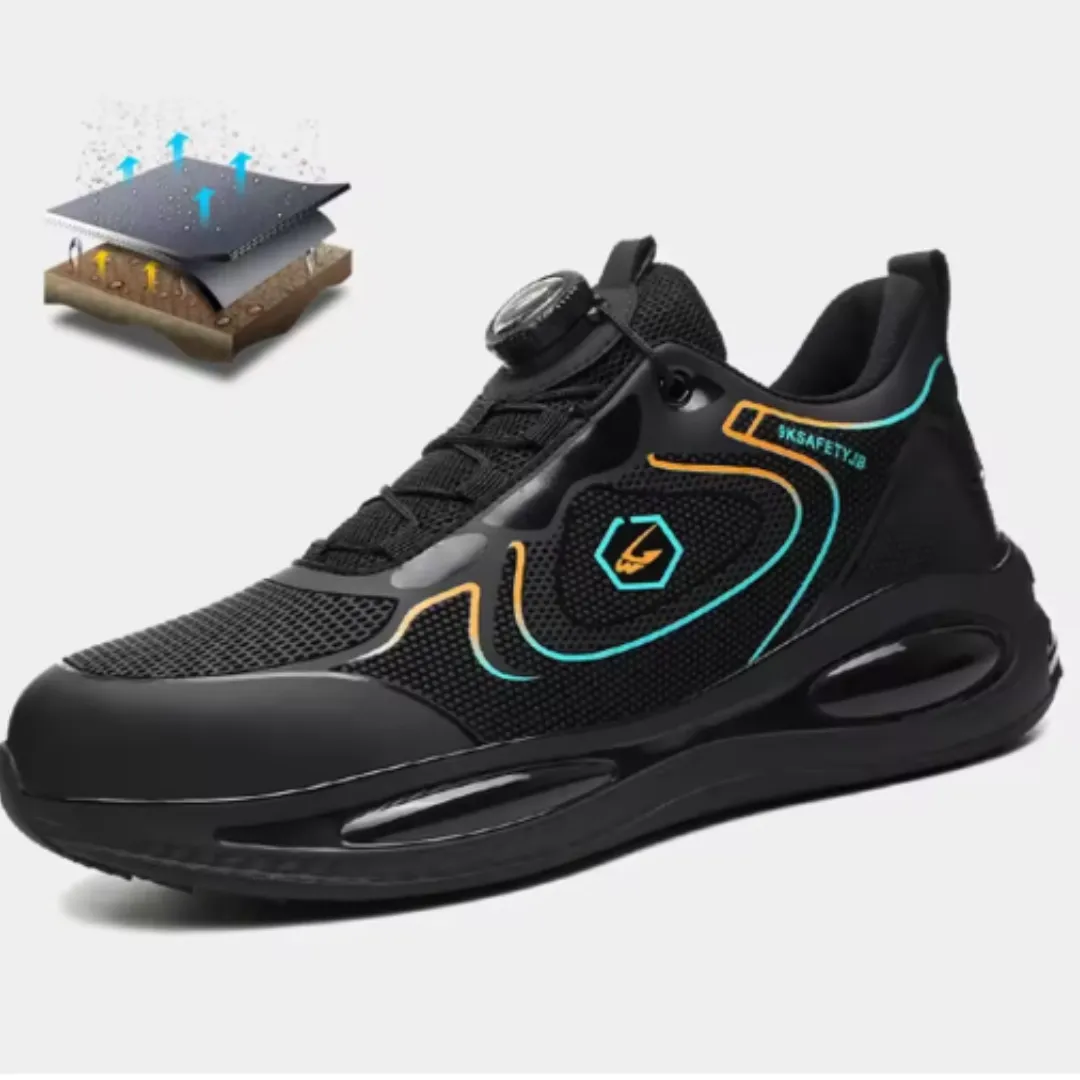 Robust Protective Steel Toe Work Shoes