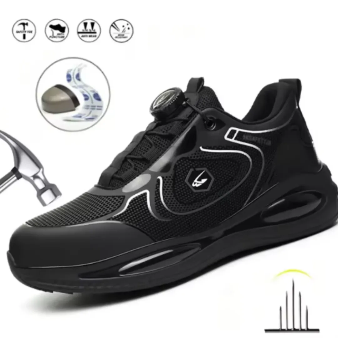 Robust Protective Steel Toe Work Shoes