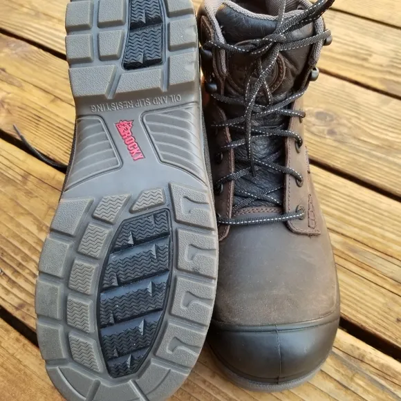 Rocky 6&quot; Composite Waterproof Work Boot 8 1/2 Wide