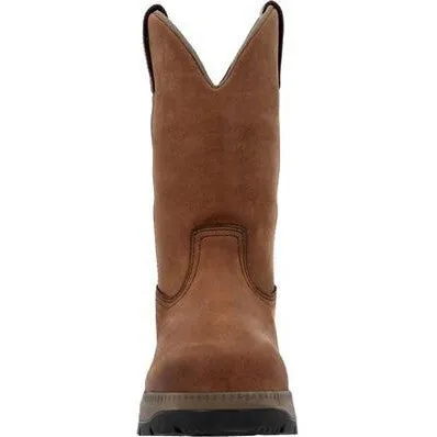 Rocky Men's Worksmart 11" Soft Toe WP Work Boot -Horse- RKK0461