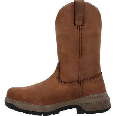 Rocky Men's Worksmart 11" Soft Toe WP Work Boot -Horse- RKK0461