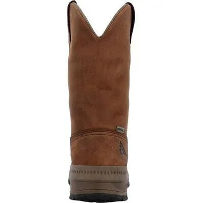 Rocky Men's Worksmart 11" Soft Toe WP Work Boot -Horse- RKK0461