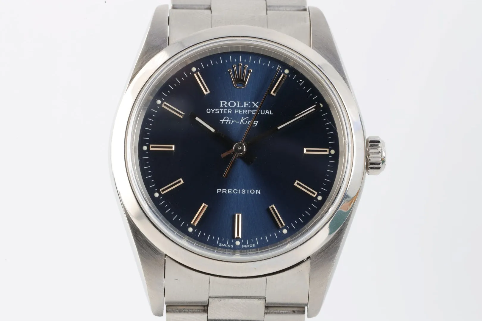 Rolex Air-King 14000 Stainless Steel 34mm Men's Watch 2004