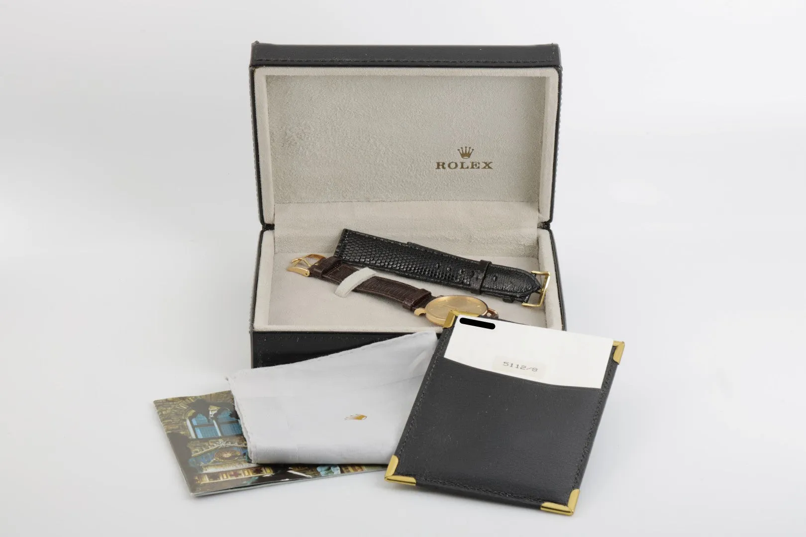 Rolex Cellini 5112 18k Yellow Gold 32mm Watch