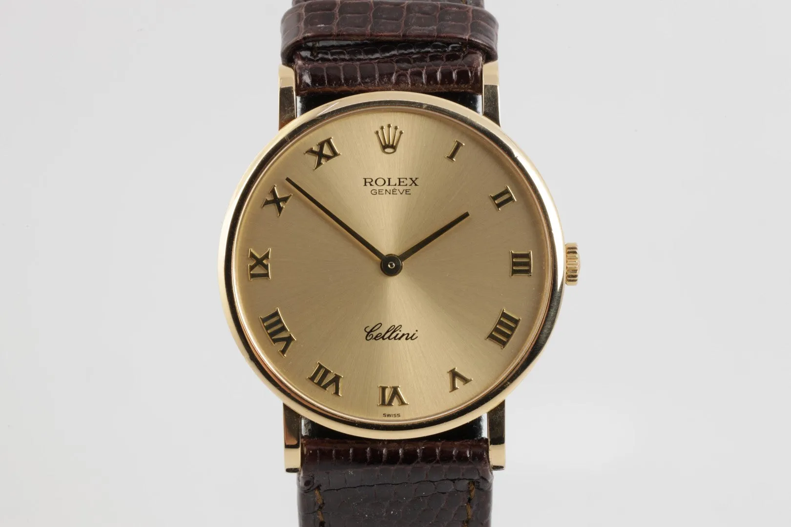 Rolex Cellini 5112 18k Yellow Gold 32mm Watch