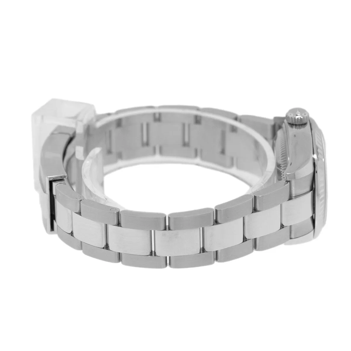 Rolex Lady-Datejust 28mm White Gold & Steel Mother of Pearl Dial & Fluted Bezel 279174