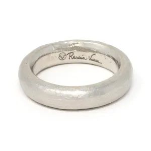 Rosaria Varra Platinum Band Ring