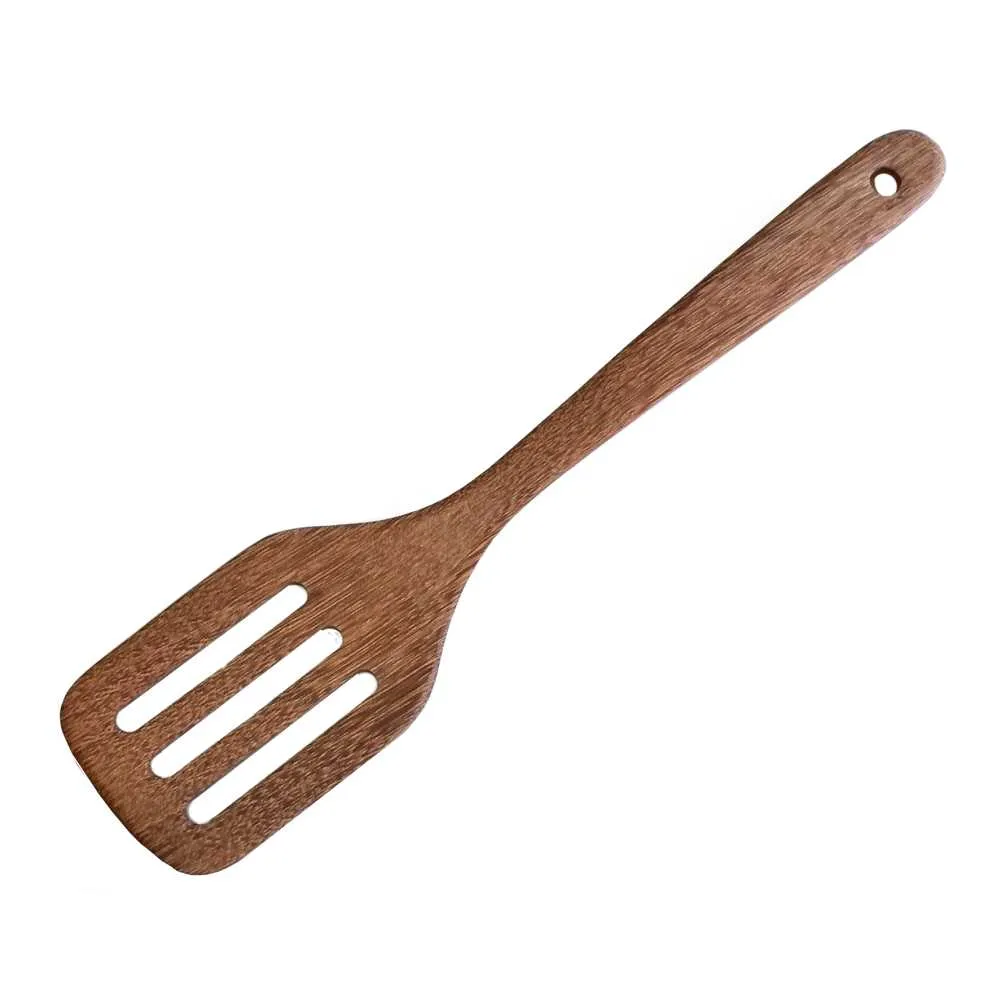 Rose Wood Slotted Spatula