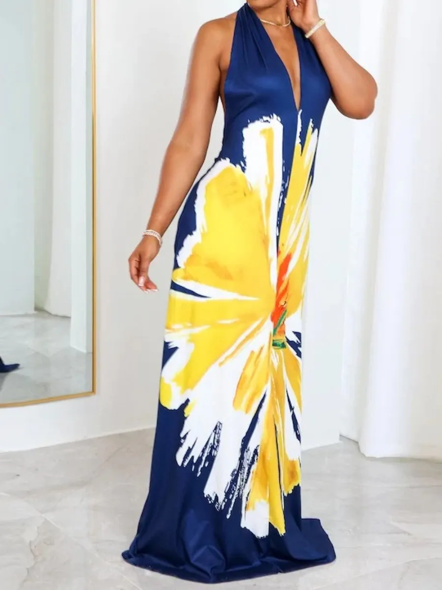 Rossi – Elegant Women’s Backless Dress