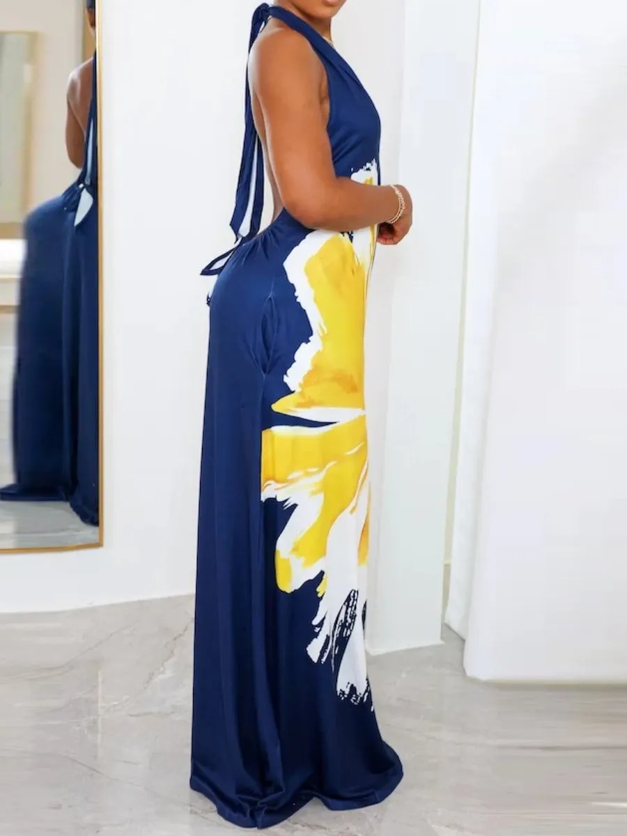 Rossi – Elegant Women’s Backless Dress