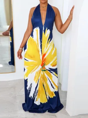 Rossi – Elegant Women’s Backless Dress