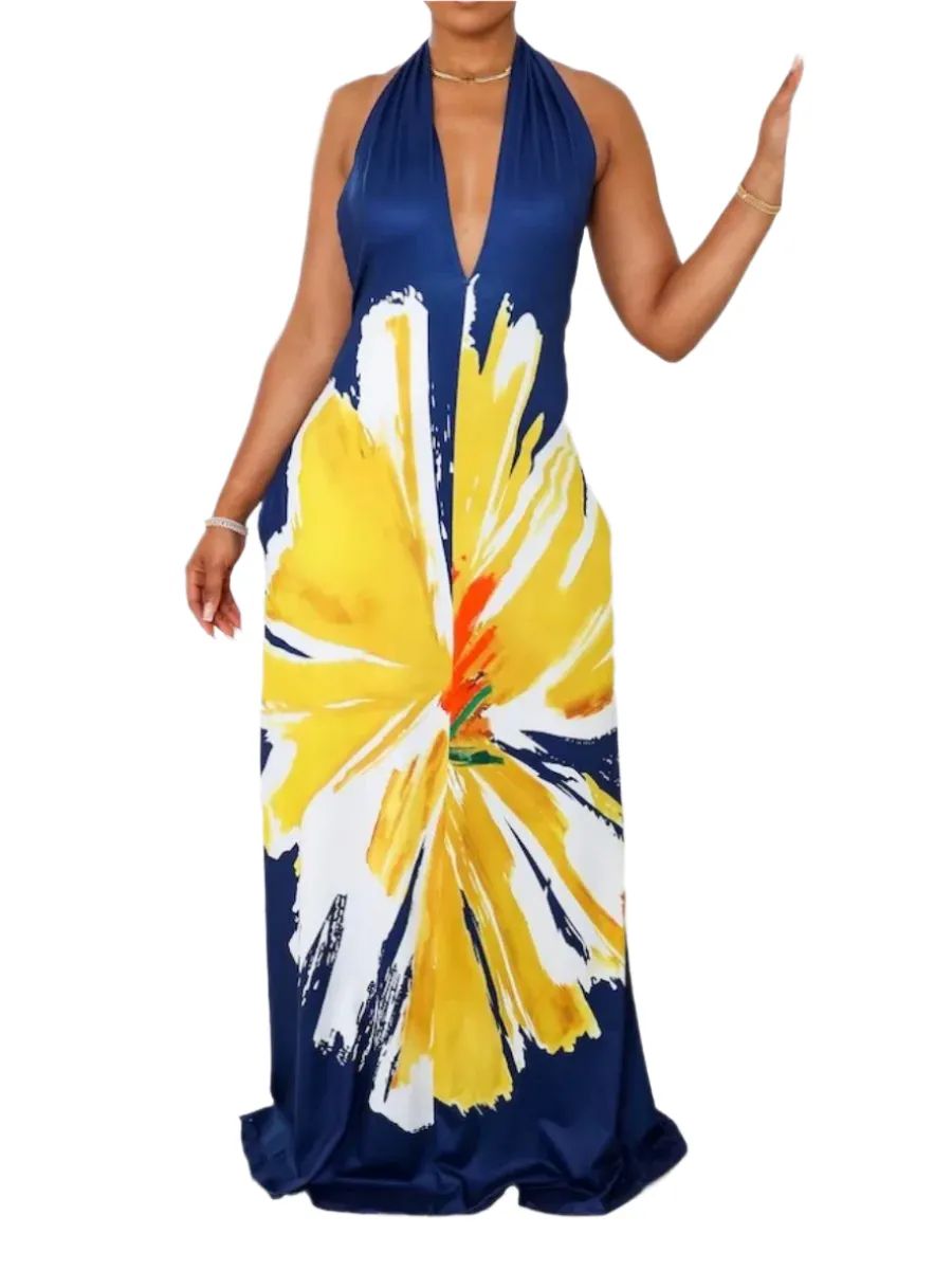 Rossi – Elegant Women’s Backless Dress
