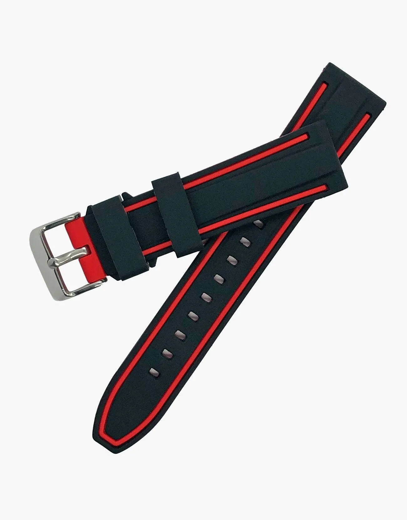 Rubber Deutron Style Diving watch bands strap by LUX