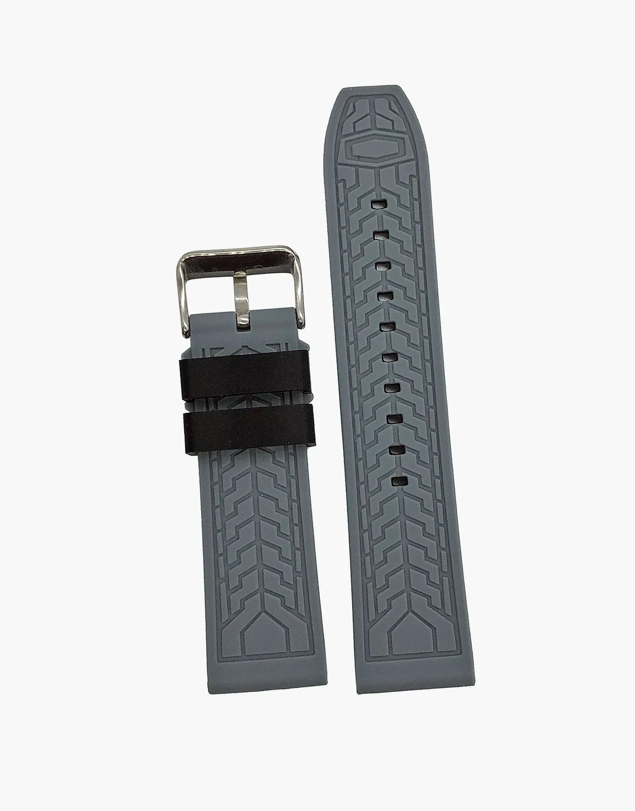 Rubber Deutron Style Diving watch bands strap by LUX