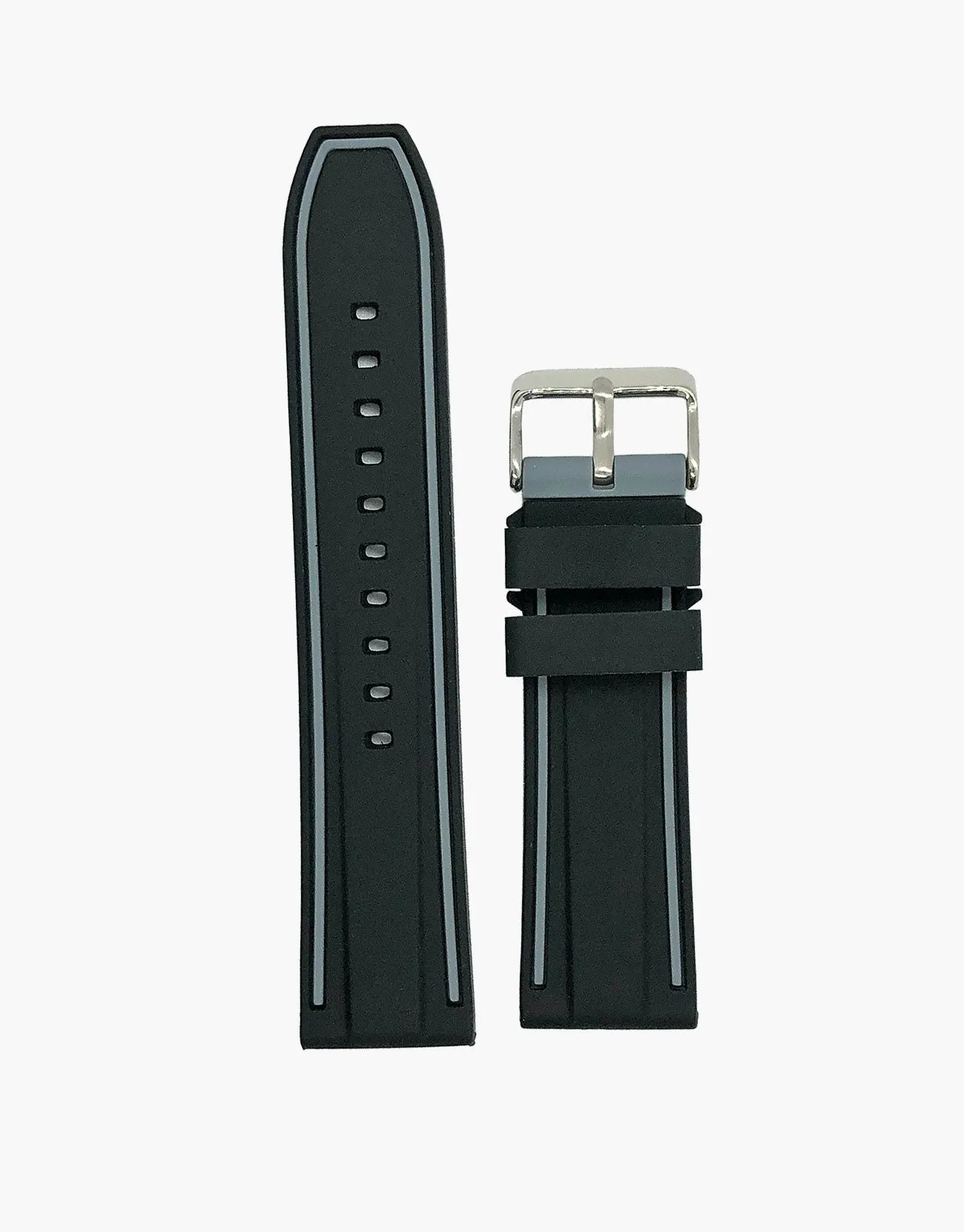 Rubber Deutron Style Diving watch bands strap by LUX