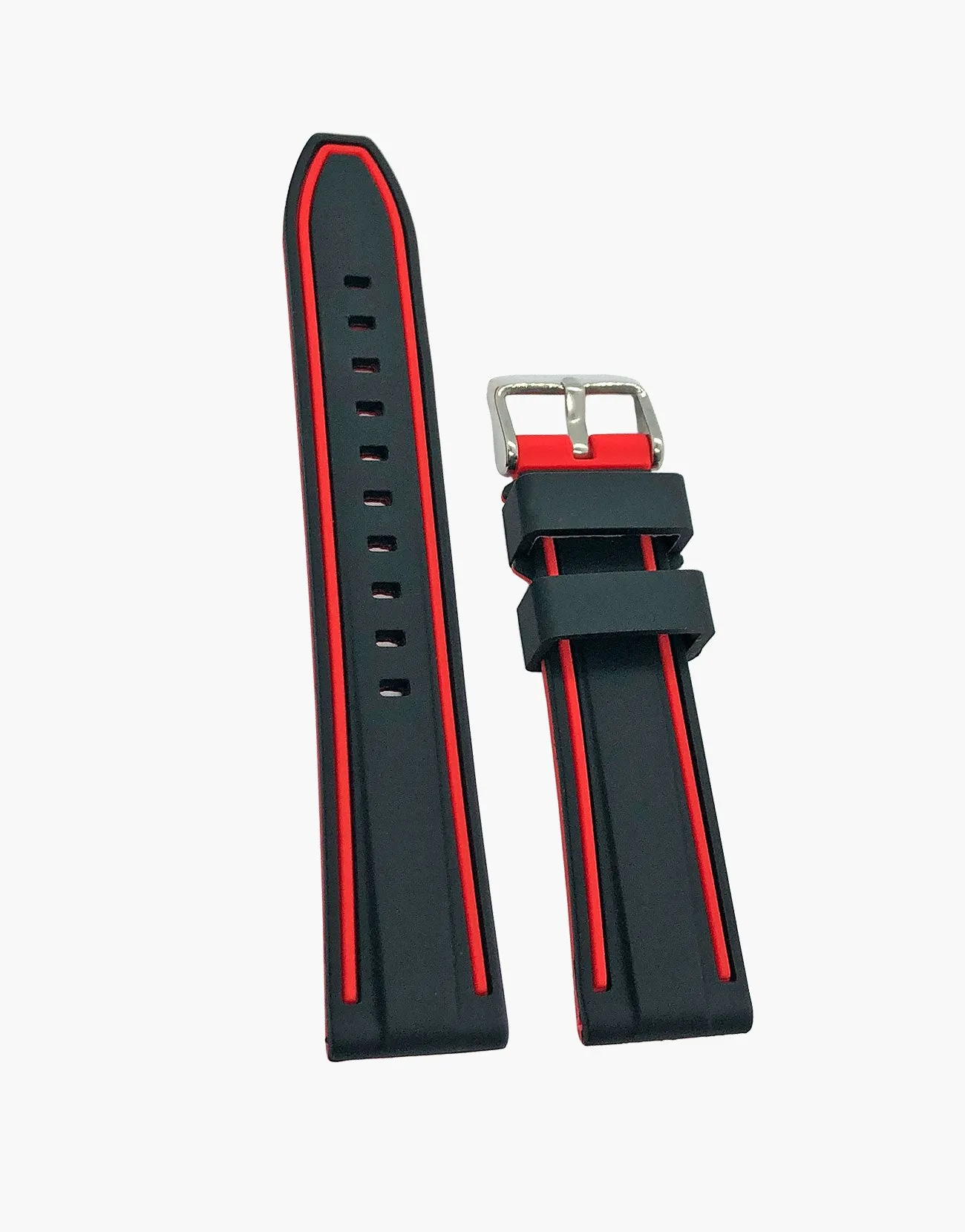 Rubber Deutron Style Diving watch bands strap by LUX