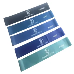 Rubber Resistance Bands (Set of 5)
