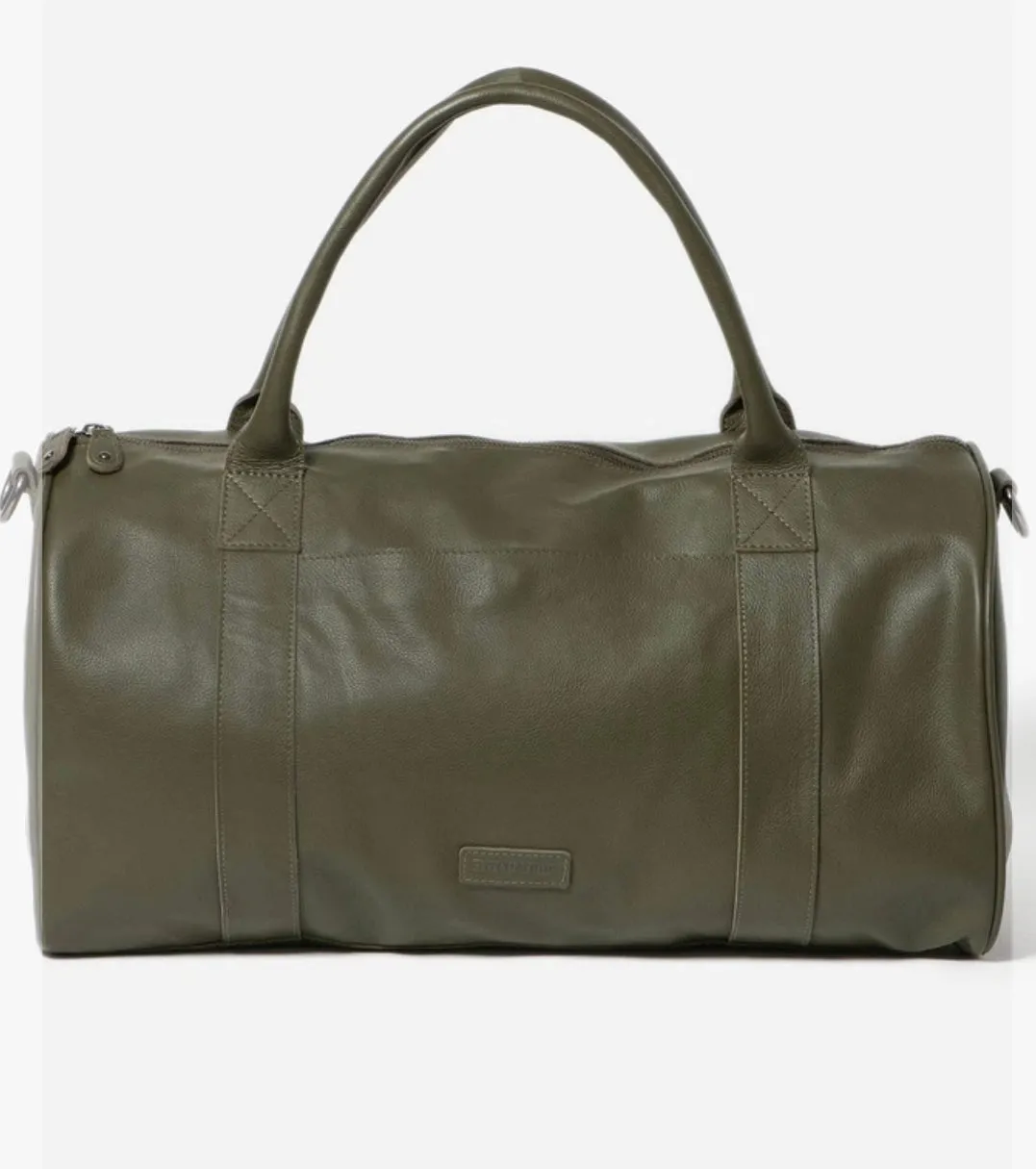 S&H LEATHER WEEKENDER