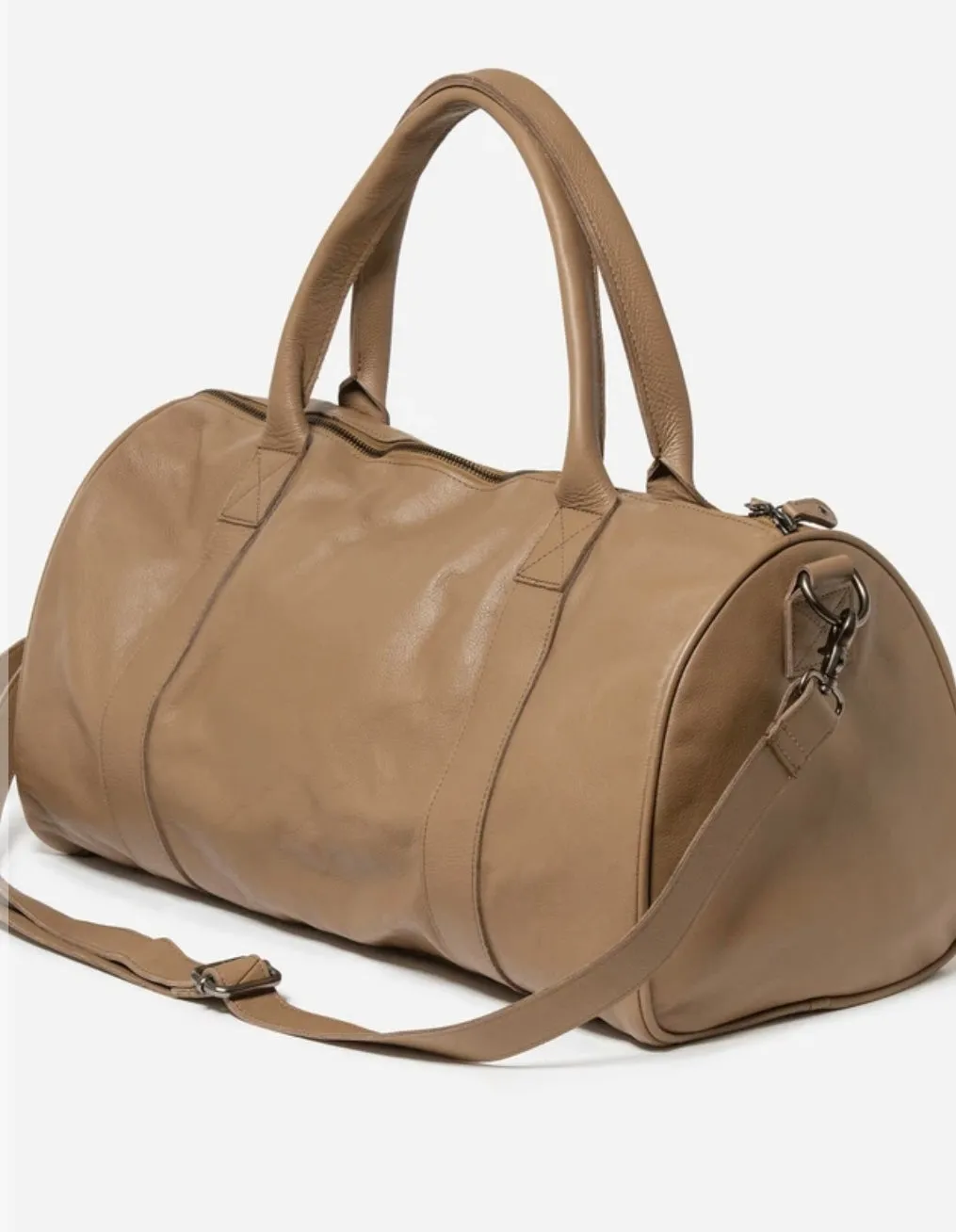 S&H LEATHER WEEKENDER