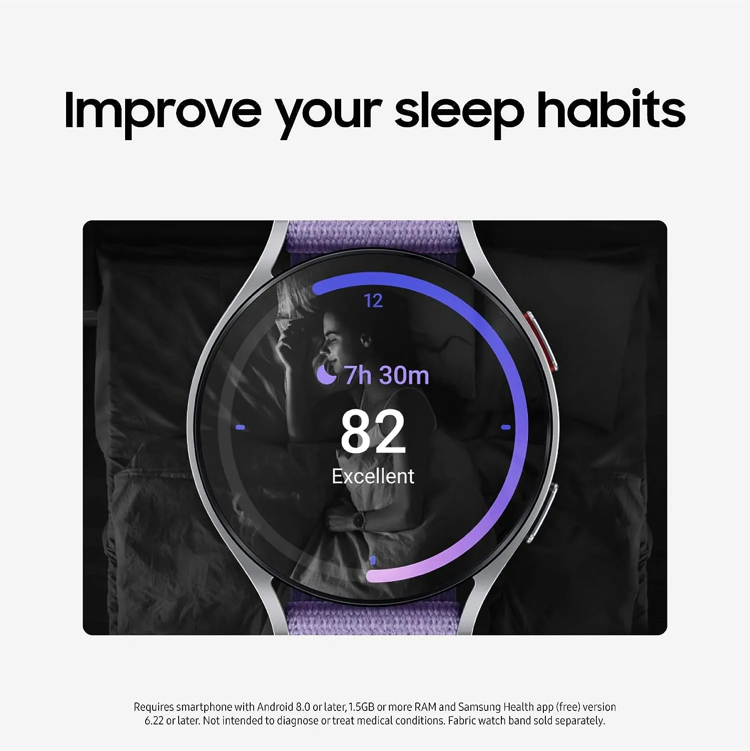 Samsung Galaxy Watch 6 40mm Smartwatch - Bluetooth Smartwatch with Fitness Tracker, Personalized HR Zones, Advanced Sleep Coaching, Heart Monitor, BIA Sensor,