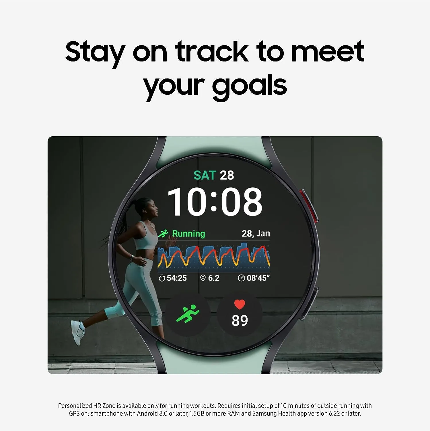 Samsung Galaxy Watch 6 40mm Smartwatch - Bluetooth Smartwatch with Fitness Tracker, Personalized HR Zones, Advanced Sleep Coaching, Heart Monitor, BIA Sensor,