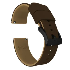 Samsung Galaxy Watch Active 2 Elite Silicone Brown Top Khaki Bottom Watch Band