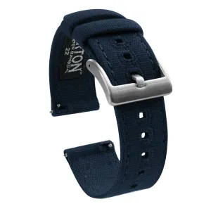 Samsung Galaxy Watch Active 2 Navy Blue Canvas Watch Band