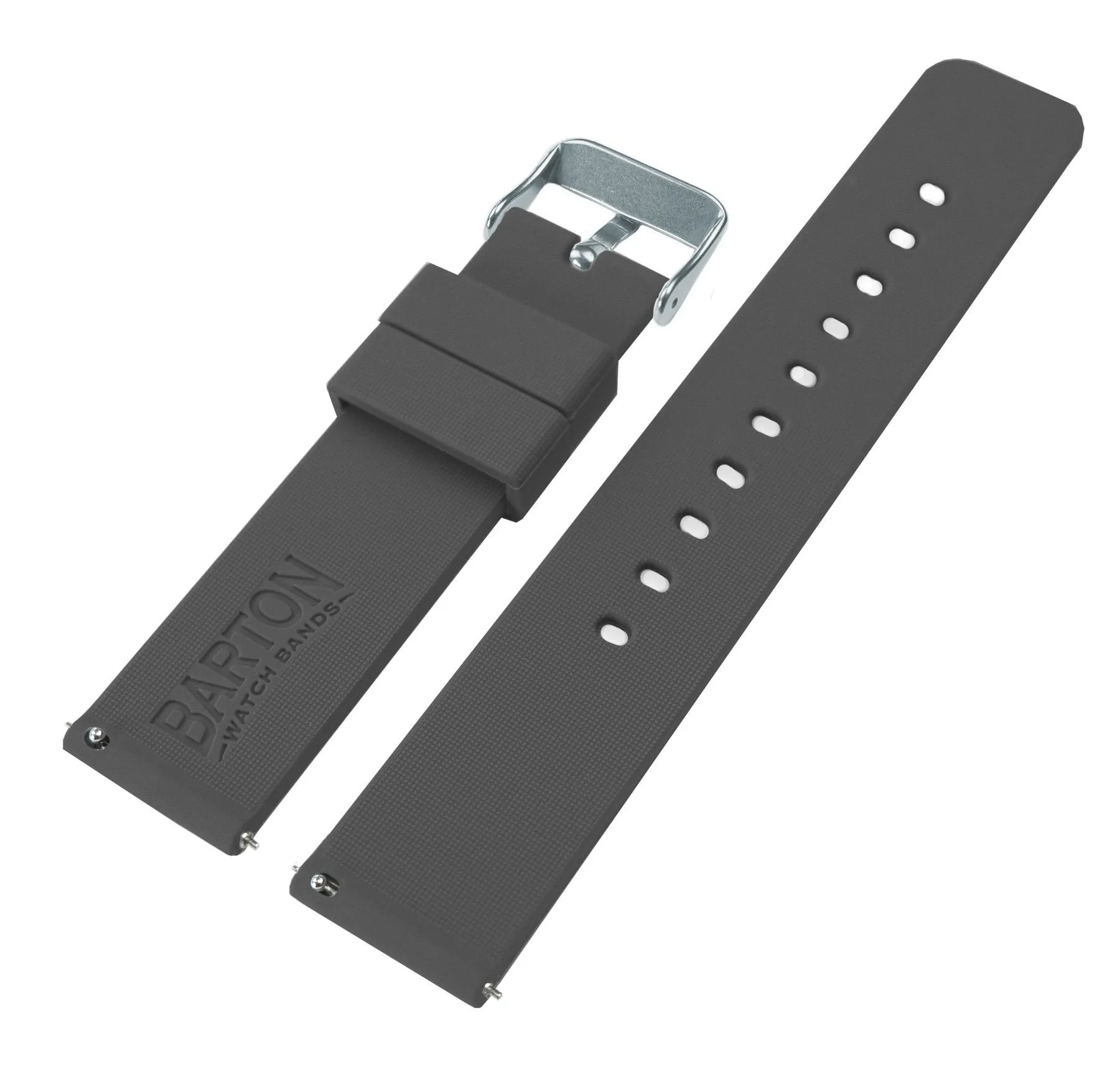 Samsung Galaxy Watch Active 2 Silicone Smokey Grey Watch Band