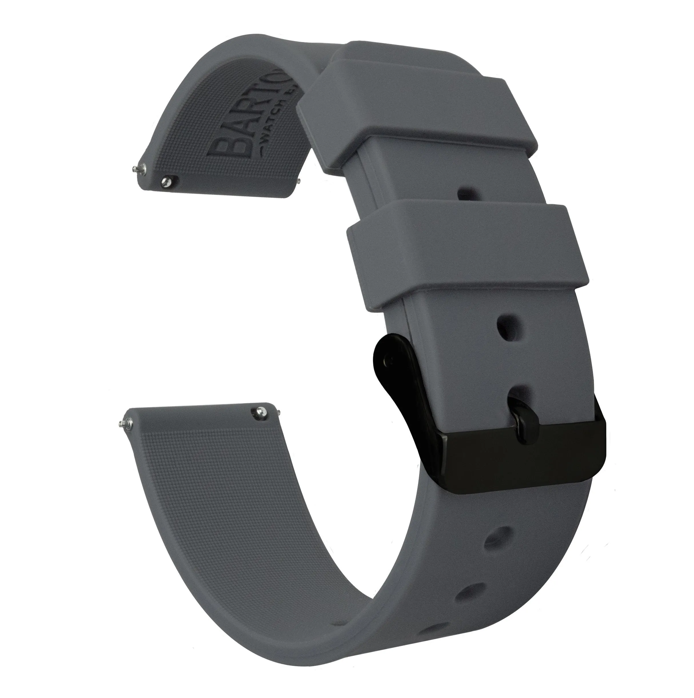Samsung Galaxy Watch Active 2 Silicone Smokey Grey Watch Band