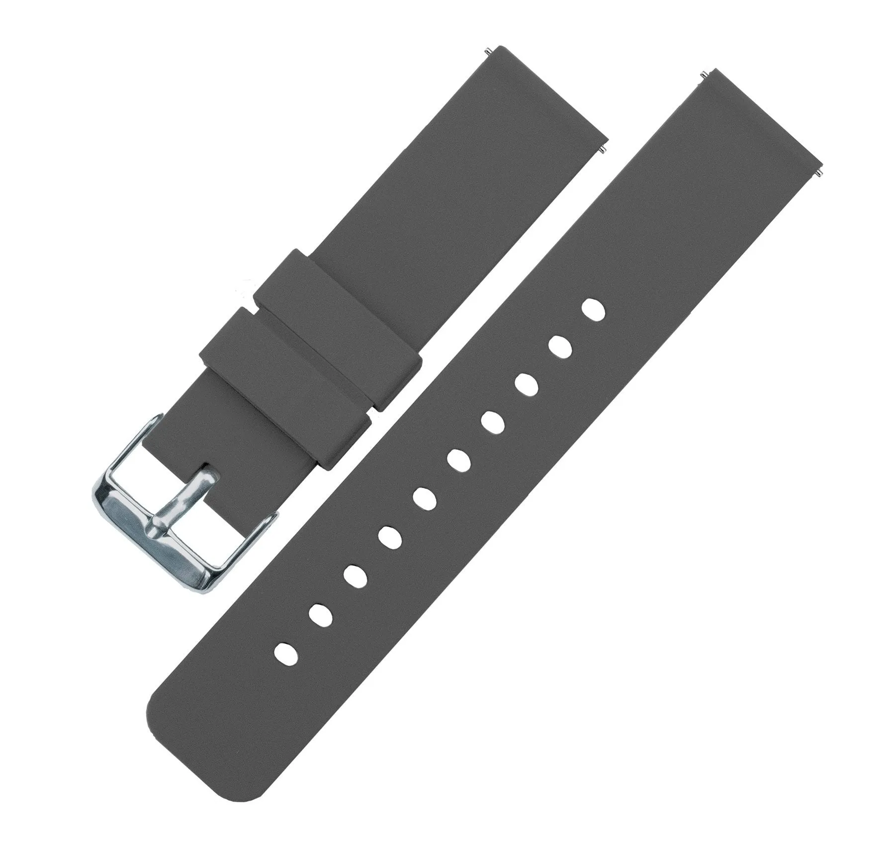 Samsung Galaxy Watch Active 2 Silicone Smokey Grey Watch Band