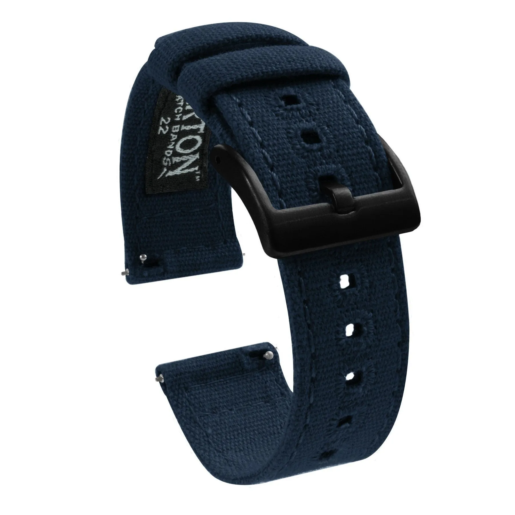 Samsung Galaxy Watch Active Navy Blue Canvas Watch Band