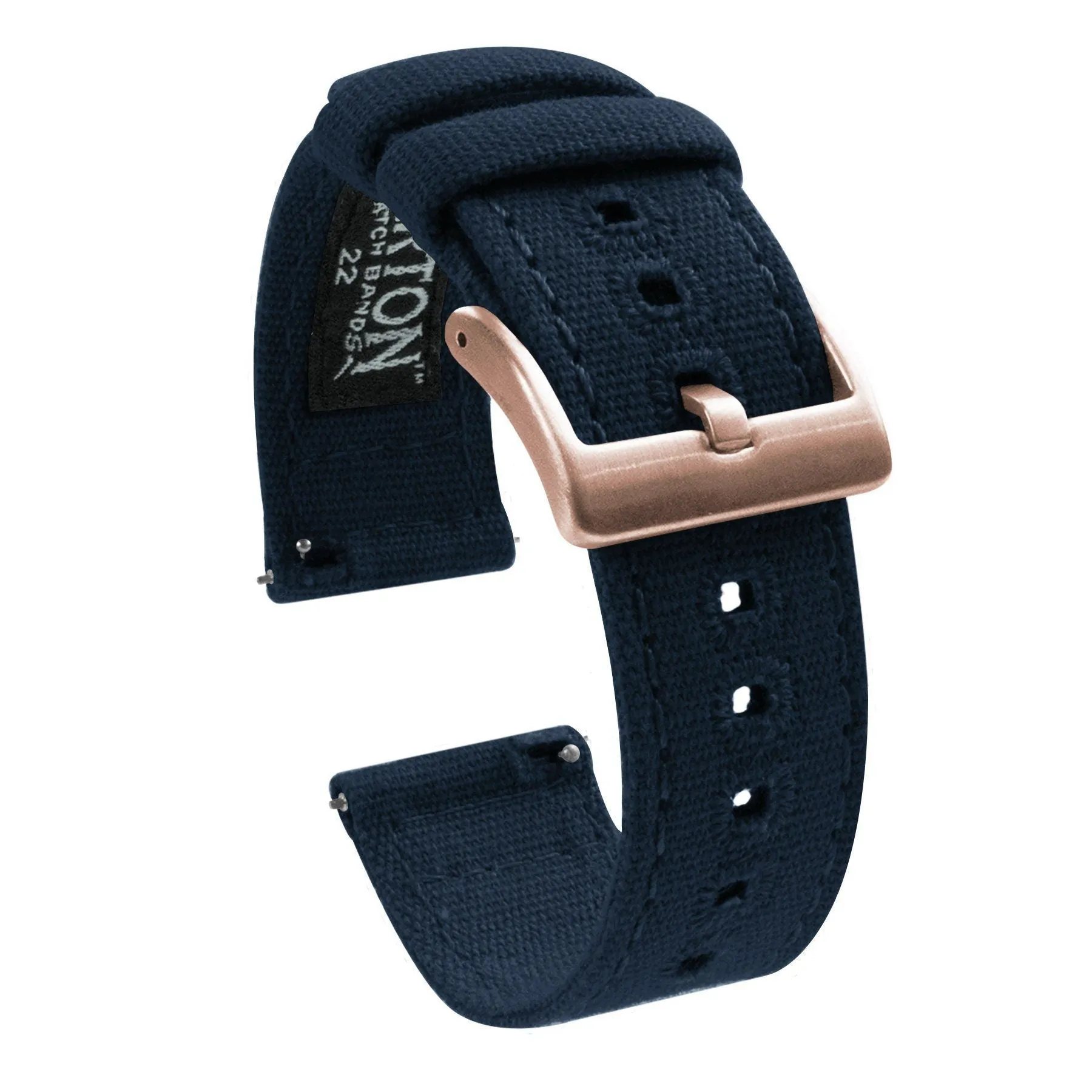 Samsung Galaxy Watch Active Navy Blue Canvas Watch Band