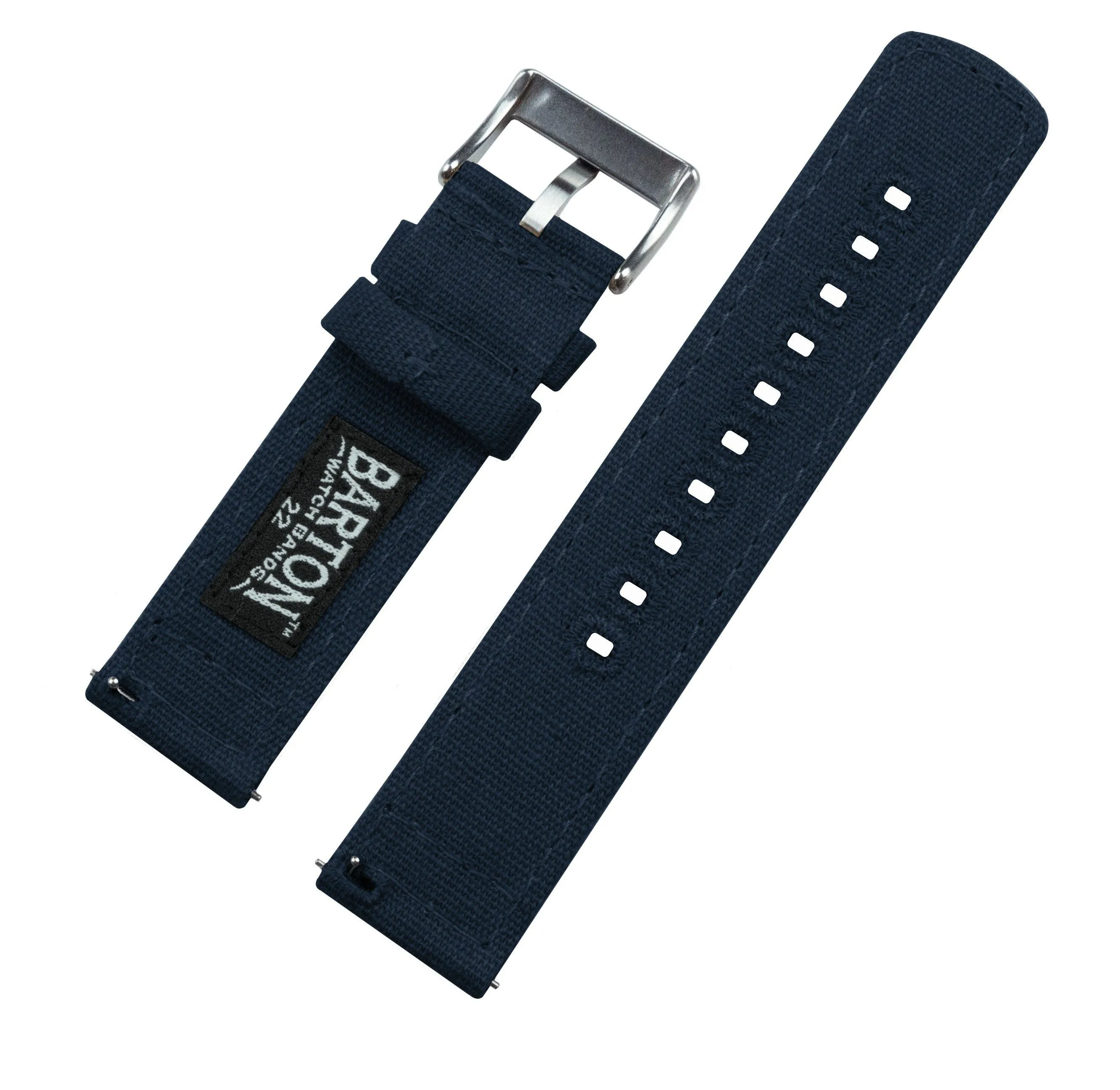 Samsung Galaxy Watch Active Navy Blue Canvas Watch Band