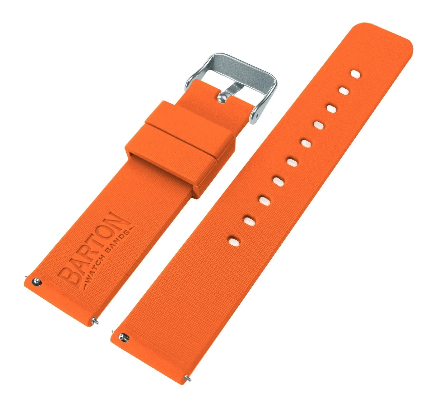Samsung Galaxy Watch Active Silicone Pumpkin Orange Watch Band